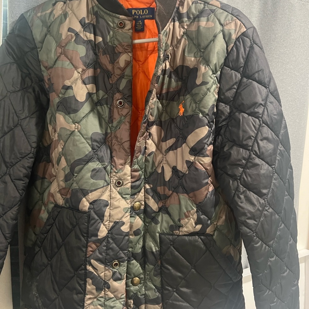 Polo by Ralph Lauren Camouflage and Black Kids Jacket